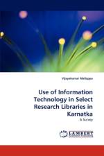 Use of Information Technology in Select Research Libraries in Karnatka af Vijayakumar Mallappa