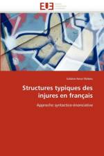 Structures Typiques Des Injures En Fran ais af Mateiu-I