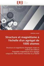 Structure Et Magn tisme   l'' chelle d''un Agr gat de 1000 Atomes af Jamet-M