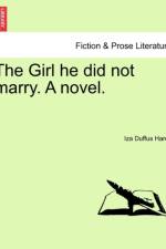 The Girl He Did Not Marry. a Novel. af Iza Hardy