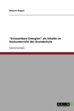Erneuerbare Energien im Sachunterricht der Grundschule af Melanie Hepper