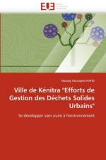 Ville de kenitra efforts de gestion des dechets solides urbains af Hafid-M