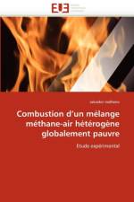 Combustion d''un M lange M thane-Air H t rog ne Globalement Pauvre af Malheiro-S