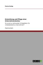 Entwicklung und Pflege einer Unternehmenskultur af Florian Gerbig