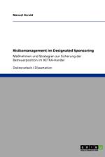 Risikomanagement im Designated Sponsoring af Manuel Herold