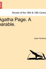 Agatha Page. a Parable.