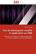 Test de Kolmogorov Modifi  Et Application Au Cmb af Michaud-J