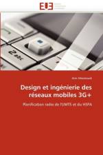 Design Et Ing nierie Des R seaux Mobiles 3g+ af Masmoudi-A