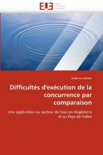 Difficult s d''ex cution de la Concurrence Par Comparaison af Le Lannier-A