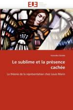 Le Sublime Et La Pr sence Cach e af Darida-V