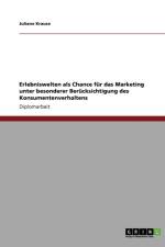 Erlebniswelten ALS Chance Fur Das Marketing Unter Besonderer Berucksichtigung Des Konsumentenverhaltens af Juliane Krause