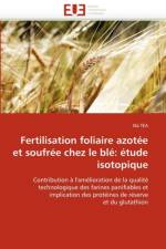 Fertilisation foliaire azotee et soufree chez le ble af Tea-I