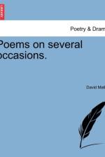 Poems on Several Occasions. af David Mallet