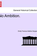No Ambition. af Emily Frances Adeline Sergeant