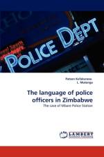 The language of police officers in Zimbabwe af Patson Kufakunesu