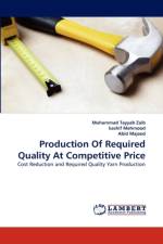 Production of Required Quality at Competitive Price af Muhammad Tayyab Zaib
