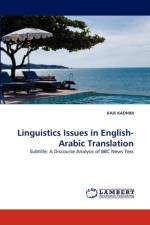 Linguistics Issues in English-Arabic Translation af Kais Kadhim