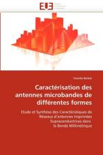 Caract risation Des Antennes Microbandes de Diff rentes Formes af Barkat-O