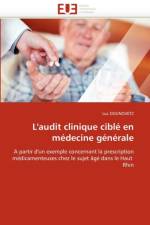 L'Audit Clinique Cibl  En M decine G n rale af Dounovetz-L