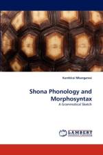 Shona Phonology and Morphosyntax af Kumbirai Mkanganwi