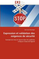 Expression Et Validation Des Exigences de S curit af Boulanger-J