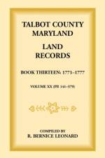 Talbot County, Maryland Land Records af Bernice Leonard
