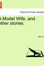 A Model Wife, and Other Stories. af Alice Carr