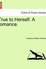 True to Herself. a Romance. af Frederick William Robinson