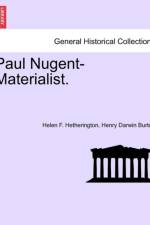 Paul Nugent-Materialist. af Helen F Hetherington