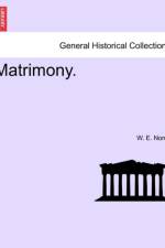 Matrimony. af W E Norris