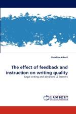 The effect of feedback and instruction on writing quality af Rebekha Abbuhl
