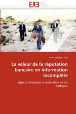 La Valeur de la R putation Bancaire En Information Incompl te af Arriaga Costa-C
