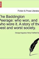 The Baddington Peerage af George Augustus Henry Fairfield Sala