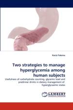 Two strategies to manage hyperglycemia among human subjects af Kaniz Fatema