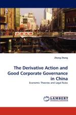 The Derivative Action and Good Corporate Governance in China af Zhong Zhang