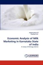 Economic Analysis of Milk Marketing in Karnataka State of India af Vedamurthy K B