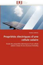 Propri t s  lectriques d''une Cellule Solaire af Lakehal-B