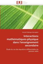 Interactions Math matiques-Physique Dans l''enseignement Secondaire af Malonga-Moungabio-F