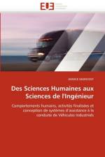 Des Sciences Humaines Aux Sciences de l''ing nieur af Maincent-A