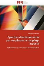 Spectres d'' mission  mis Par Un Plasma   Couplage Inductif af Chausseau-M