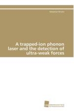 A trapped-ion phonon laser and the detection of ultra-weak forces af Knunz Sebastian