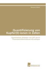Quantifizierung von Kupfer(II)-ionen in Zellen af Hoetzer Benjamin