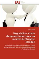 N gociation   Base d'Argumentation Pour Un Mod le d'Entreprise  tendue af Hsairi-L