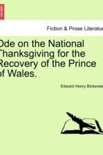 Ode on the National Thanksgiving for the Recovery of the Prince of Wales. af Edward Henry Bickersteth