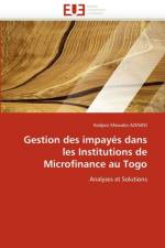 Gestion Des Impay s Dans Les Institutions de Microfinance Au Togo af Aziawo-K