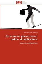 de la Bonne Gouvernance af Zaafrane Andolsi-W