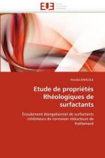 Etude de Propri t s Rh ologiques de Surfactants af Bahloul-H