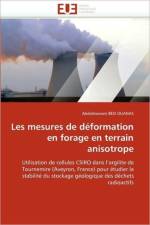 Les Mesures de D formation En Forage En Terrain Anisotrope af Ben Ouanas-A