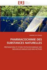 Pharmacochimie Des Substances Naturelles af Ech-Chahad-A