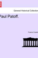 Paul Patoff. Vol. I af Francis Crawford